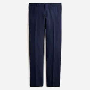 J.Crew Ludlow Slim-fit suit pant in Irish cotton-linen blend 28/32